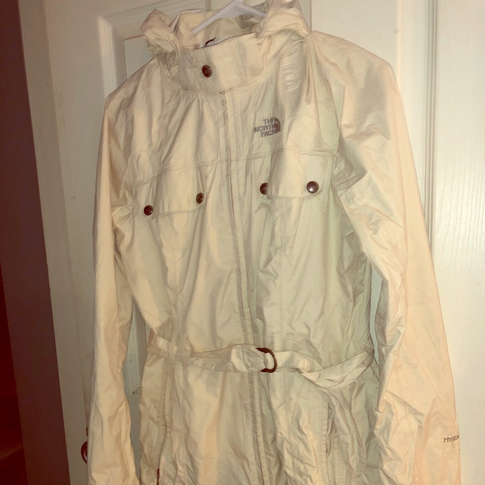 North face rain coat